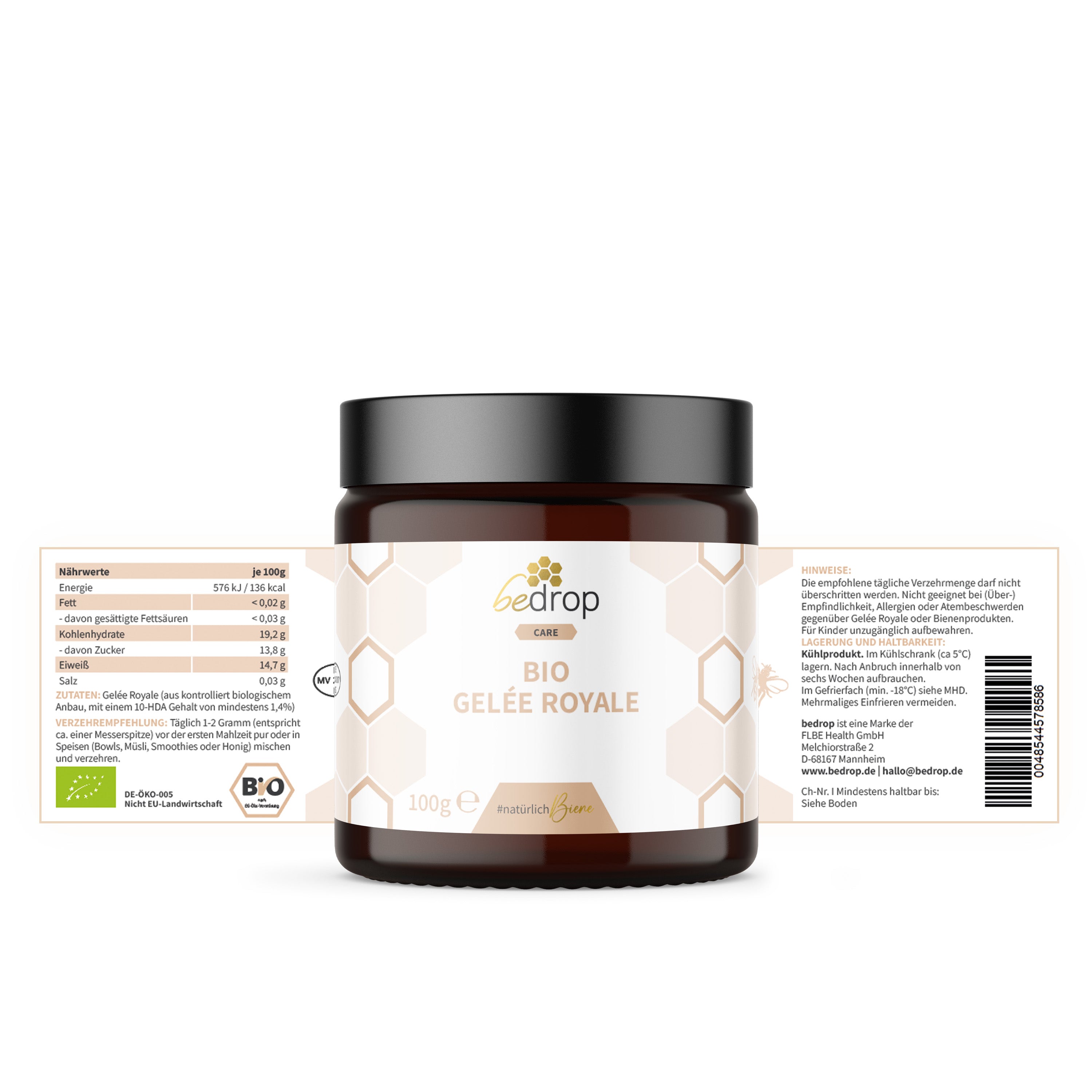 El set todoterreno | cápsulas de própolis & 20% de tintura + cápsulas de jalea real & pura/fresca + miel de manuka