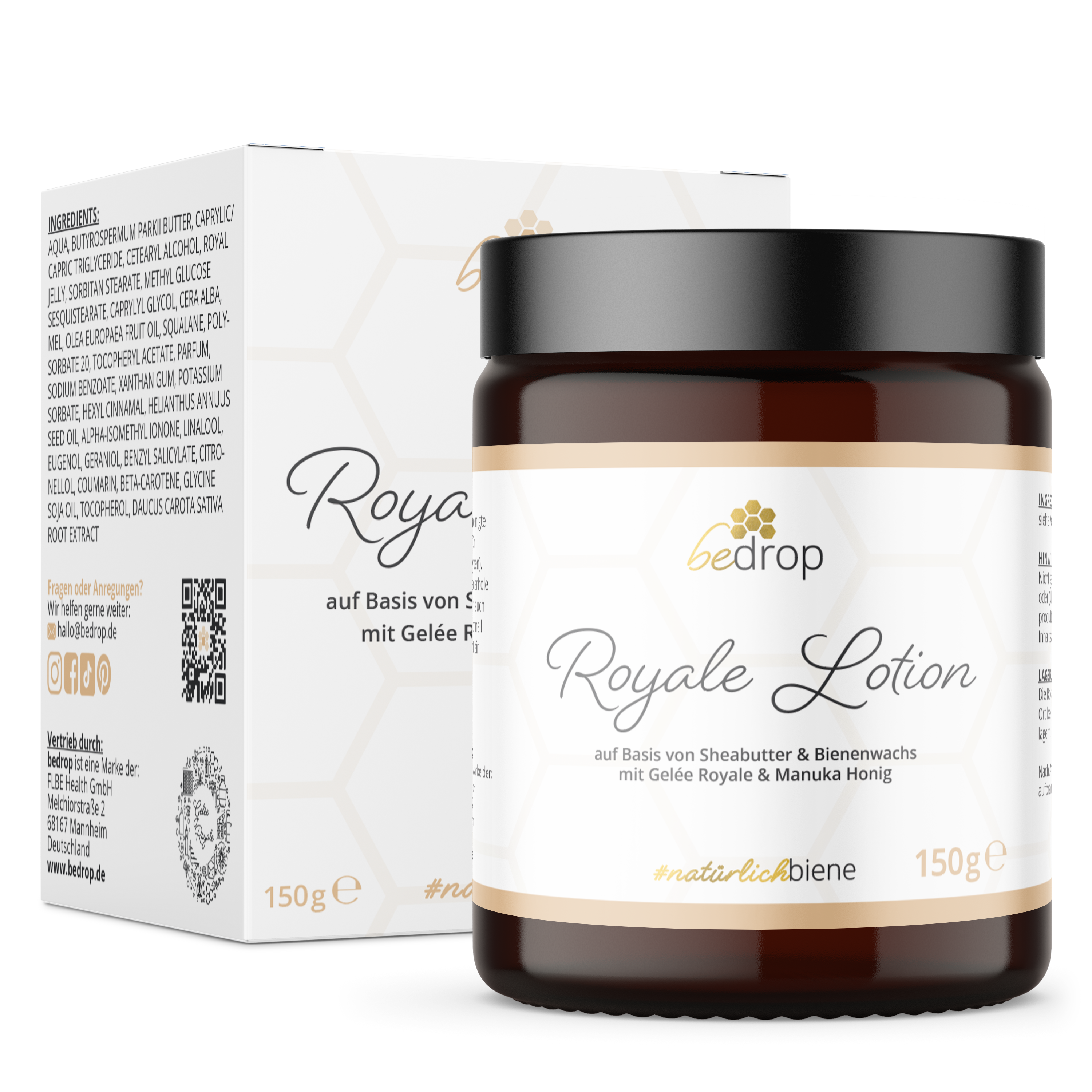 Set de cuidado de la piel XXL en tallas especiales con Royale Lotion, BeeBalm y crema de manos | LIMITED
