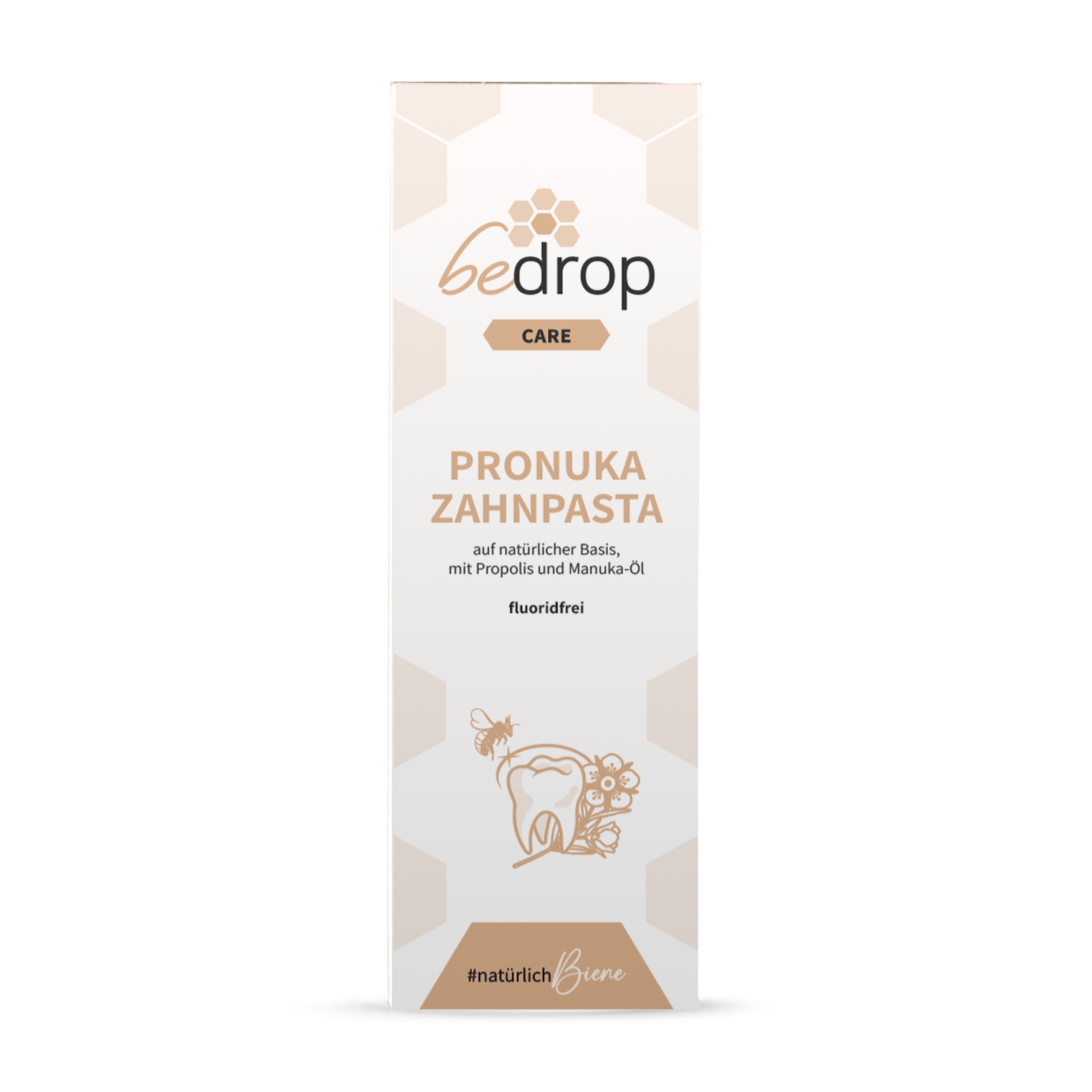 Pronuka pasta dentífrica / pasta dentífrica con propóleo y aceite de manuka, sin flúor y natural - 75ml