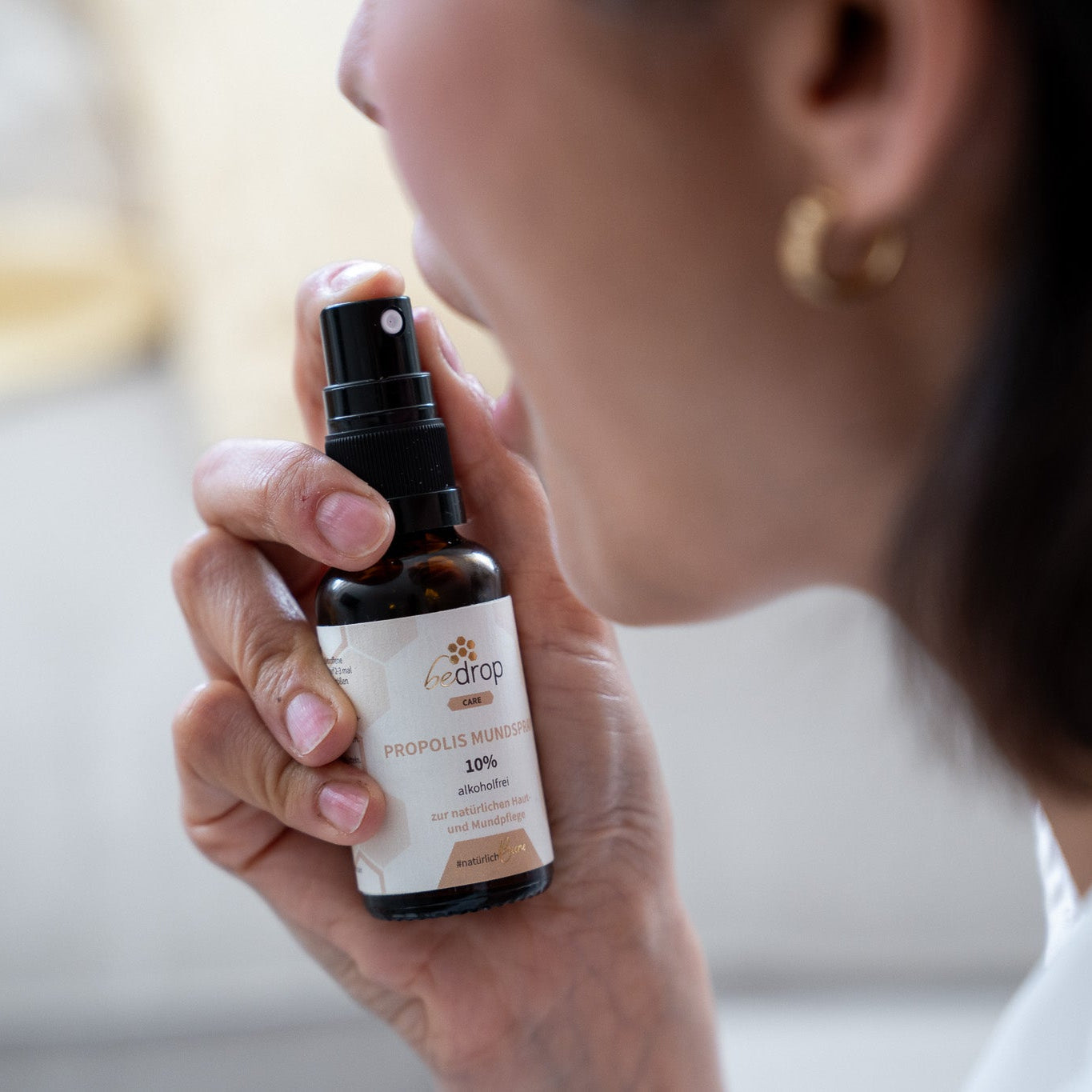 Lote: 3 tintura de propóleo en spray bucal (sin alcohol y soluble en agua) - 30 ml en lote de 3