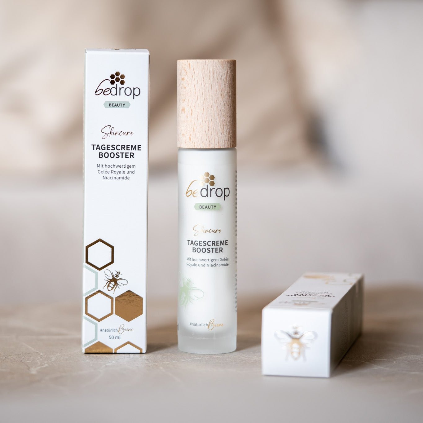 DAY CREAM BOOSTER / Crema facial con jalea real de alta calidad y niacinamida - 50ml