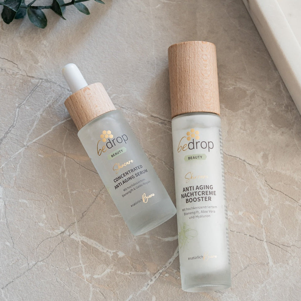 Anti-Aging Set | CONCENTRATED Anti Aging Serum & Night Cream Booster