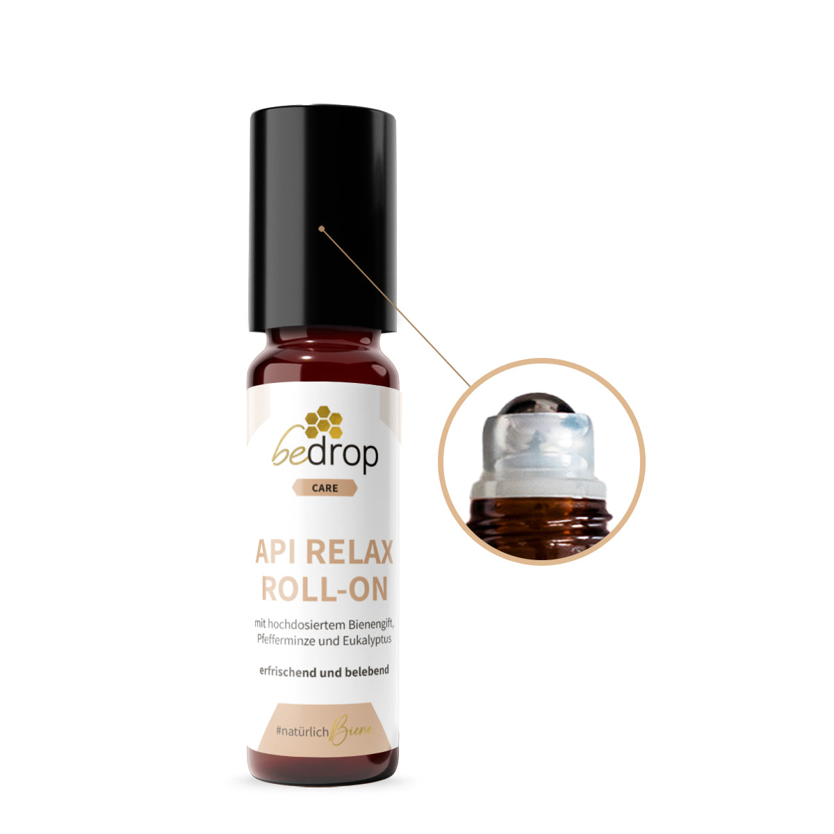 Api Relax Roll-On con altas dosis de veneno de abeja, menta y eucalipto - 10ml