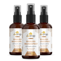 Lote: 3 sprays de propóleo para la garganta y la boca con miel de manuka y anís - 30 ml en lote de 3