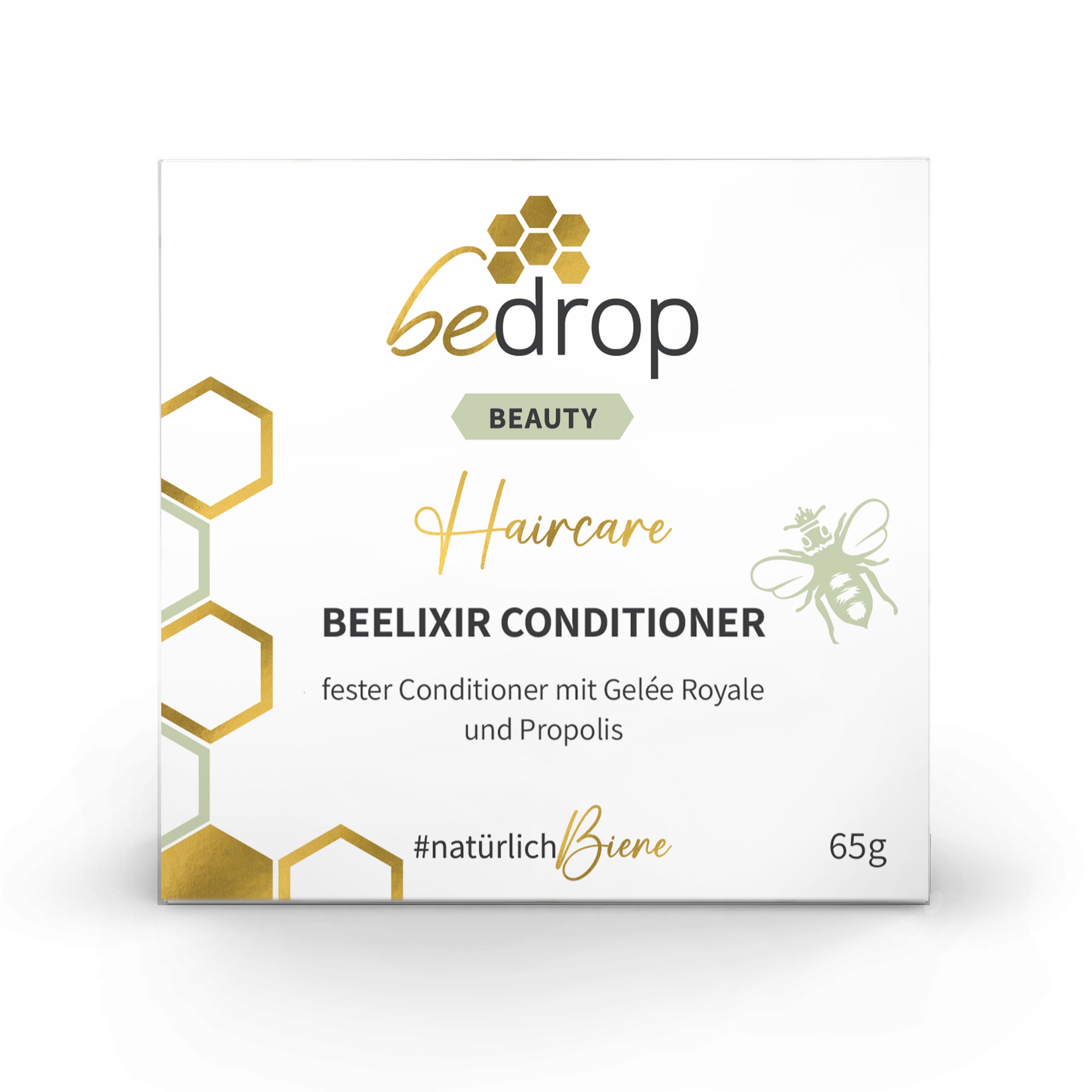 BEELIXIR Acondicionador sólido con jalea real y propóleo - 65g