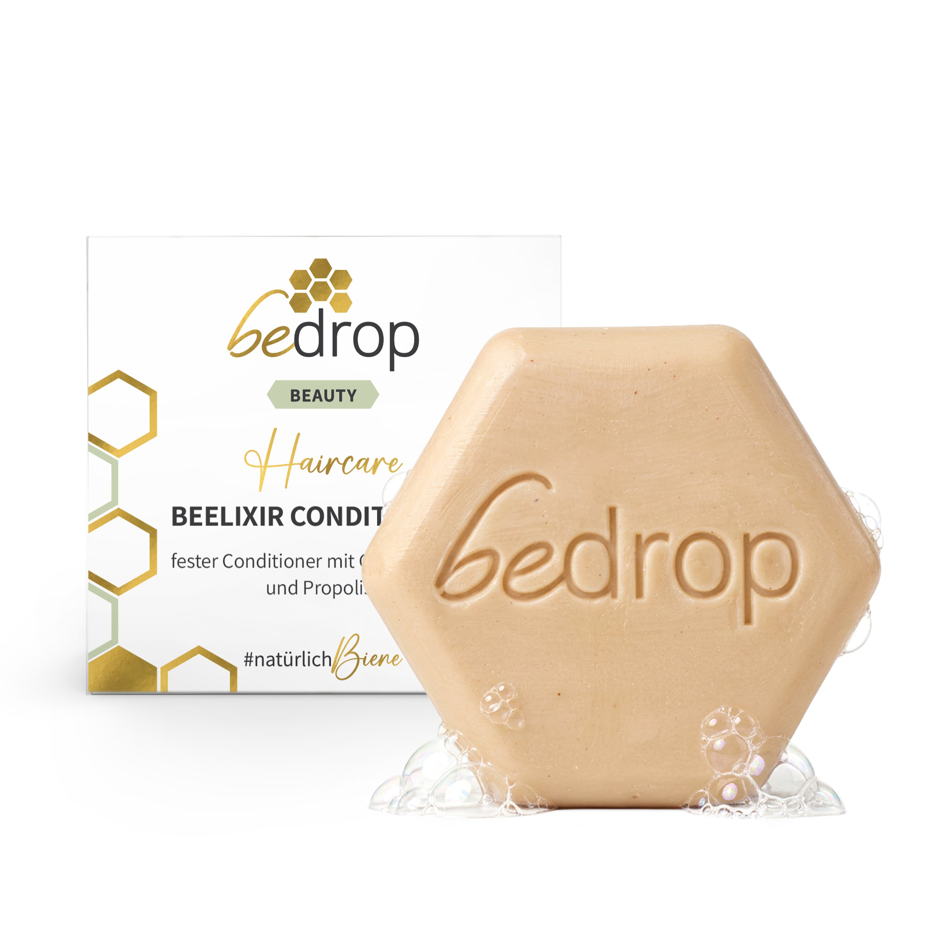 BEELIXIR Acondicionador sólido con jalea real y propóleo - 65g