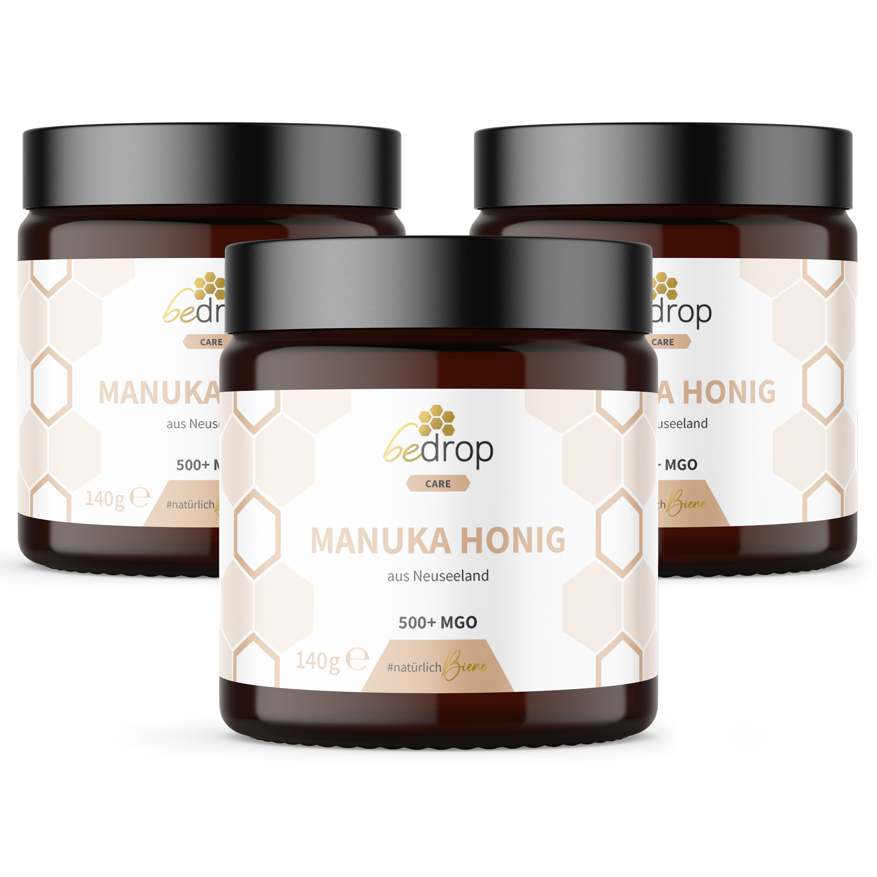Lote de valor: 3x Miel de Manuka MGO 500+ - 140g a un precio especial