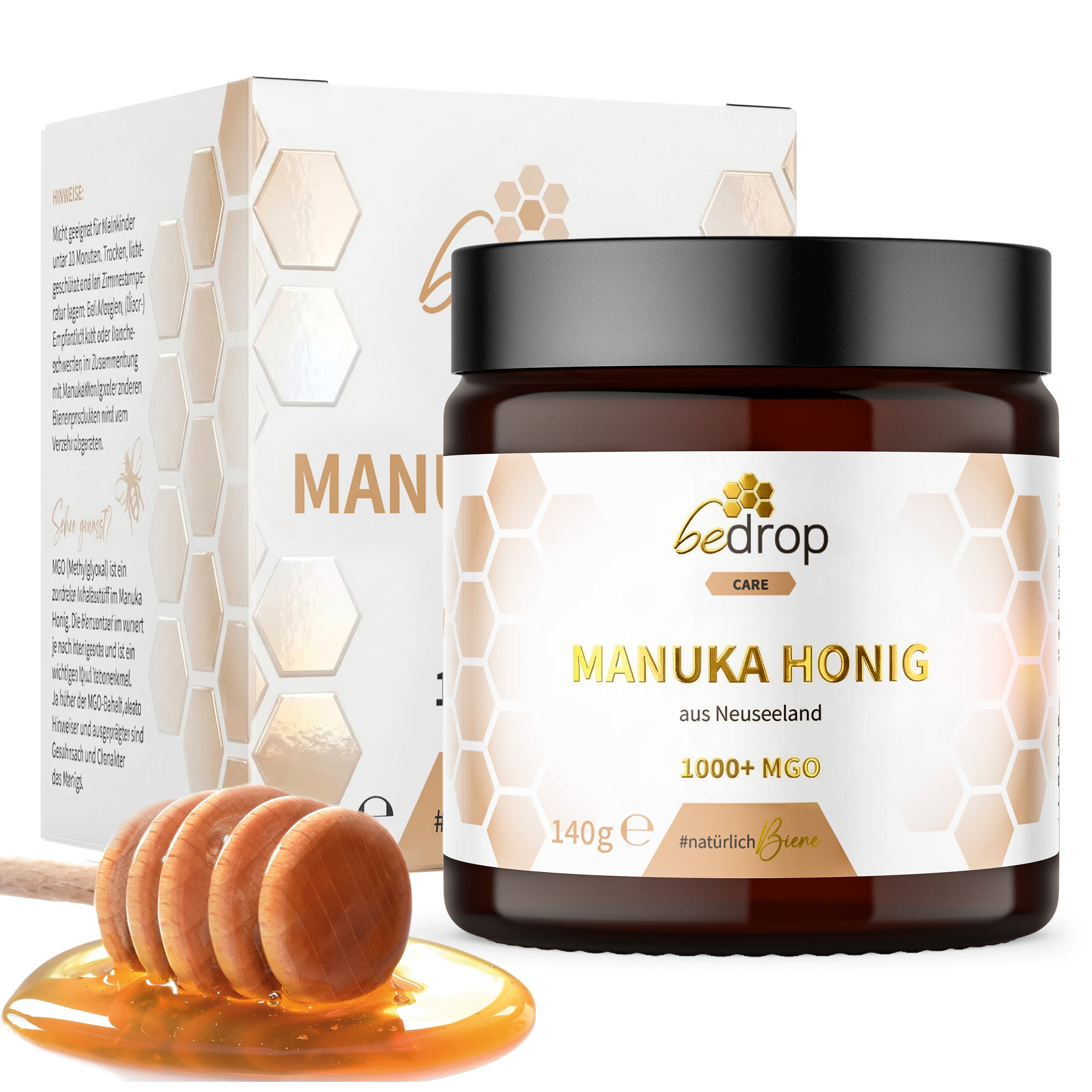 EDICIÓN LIMITADA Miel de Manuka 140g con MGO 1000+