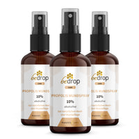 Lote: 3 tintura de propóleo en spray bucal (sin alcohol y soluble en agua) - 30 ml en lote de 3