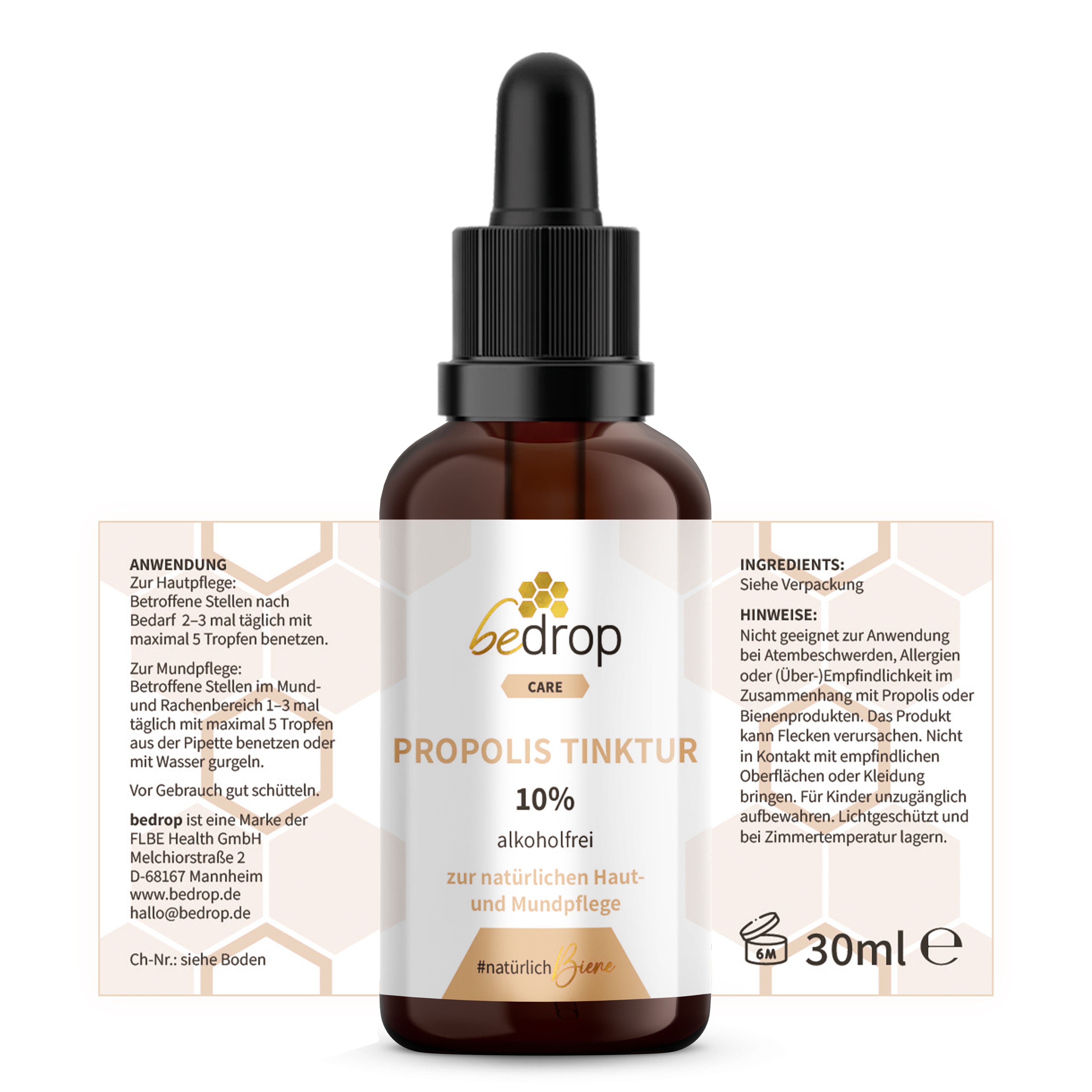 Set Derma | Tintura, jabón, cápsulas y crema de própolis | Para niños y adultos