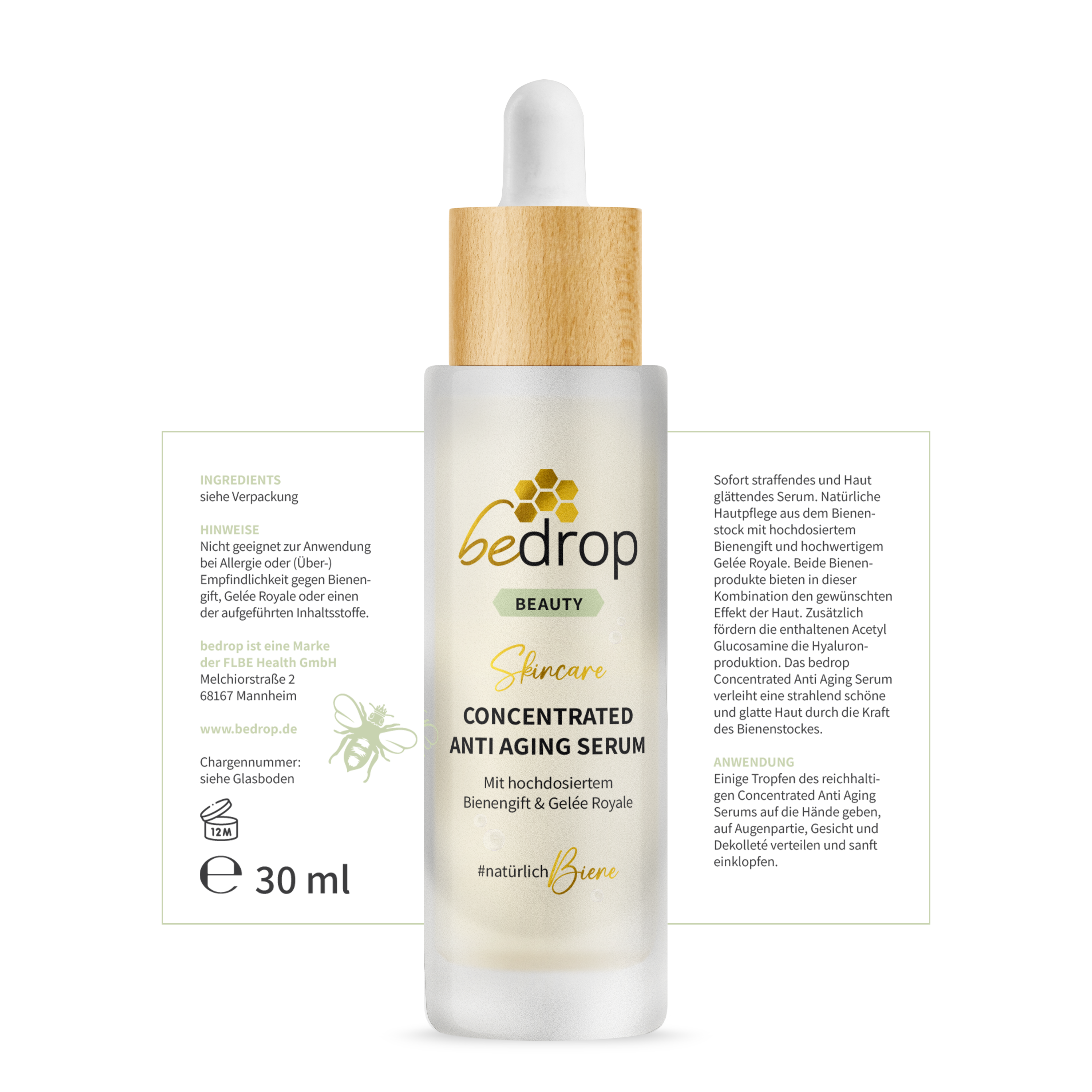 Skin Care Set | CONCENTRATED Anti-Aging Serum & Day Cream Face Cream Booster