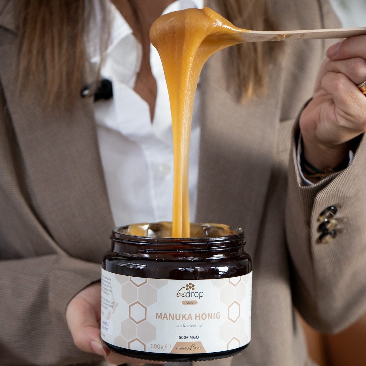 XXL Miel de Manuka 600 g con tarro MGO 500+