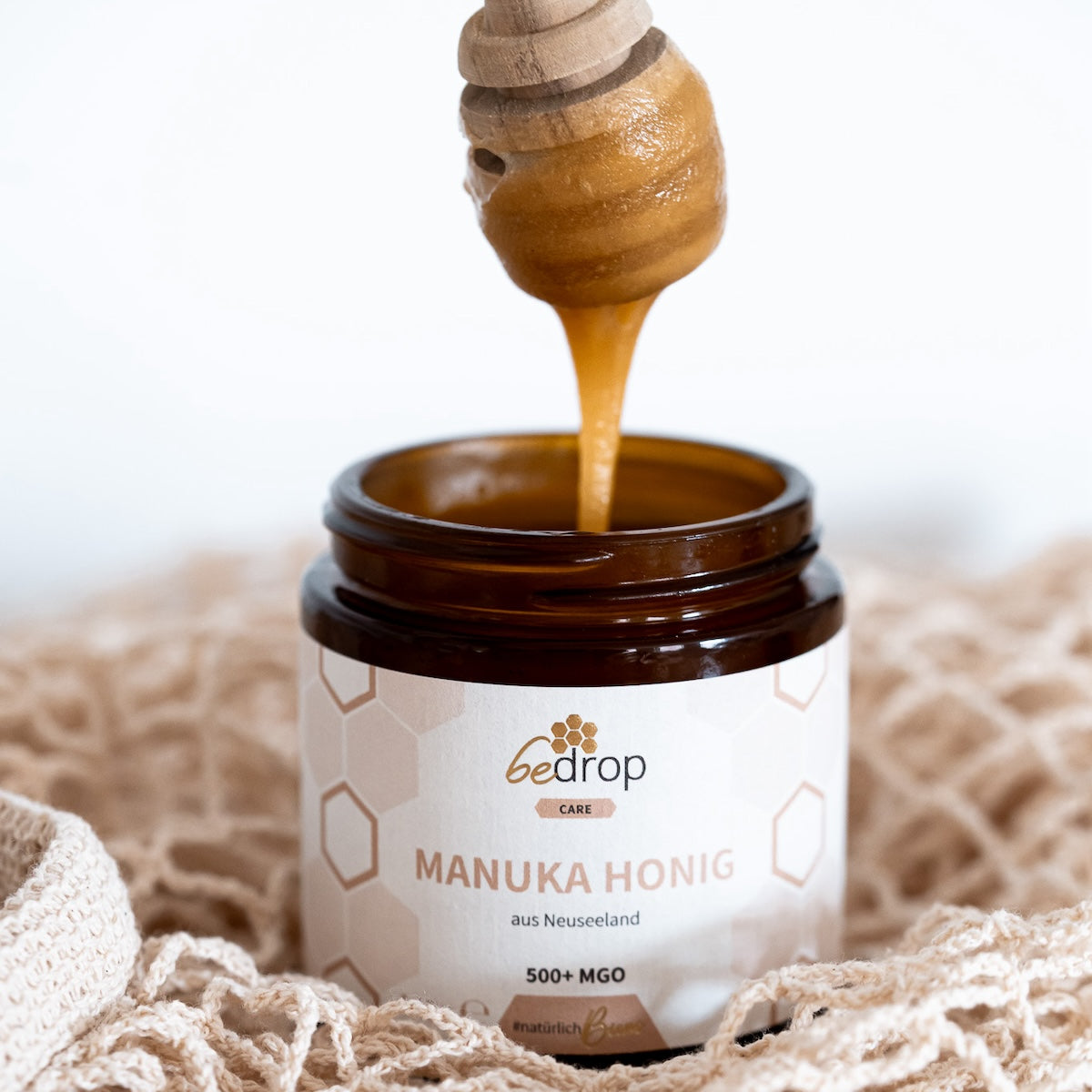 Set infancia de la abeja | polen de flores en polvo, tintura de propóleo sin alcohol 10% y miel de manuka