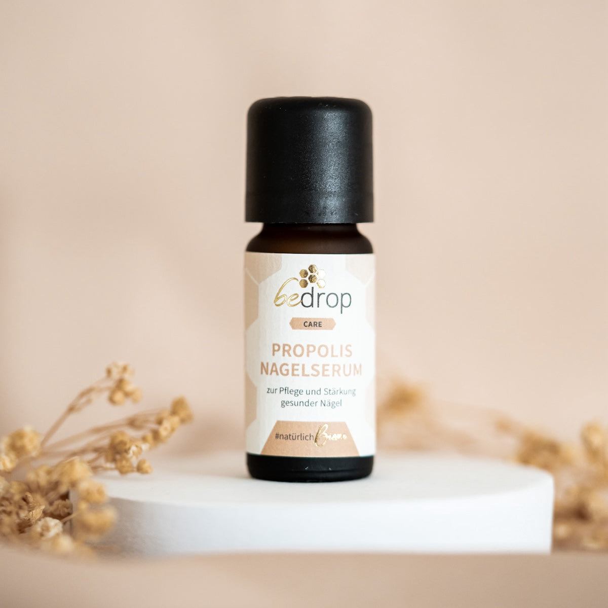 Suero de propóleo para uñas - cuidado de uñas con altas dosis de propóleo y 4 aceites esenciales - 10ml