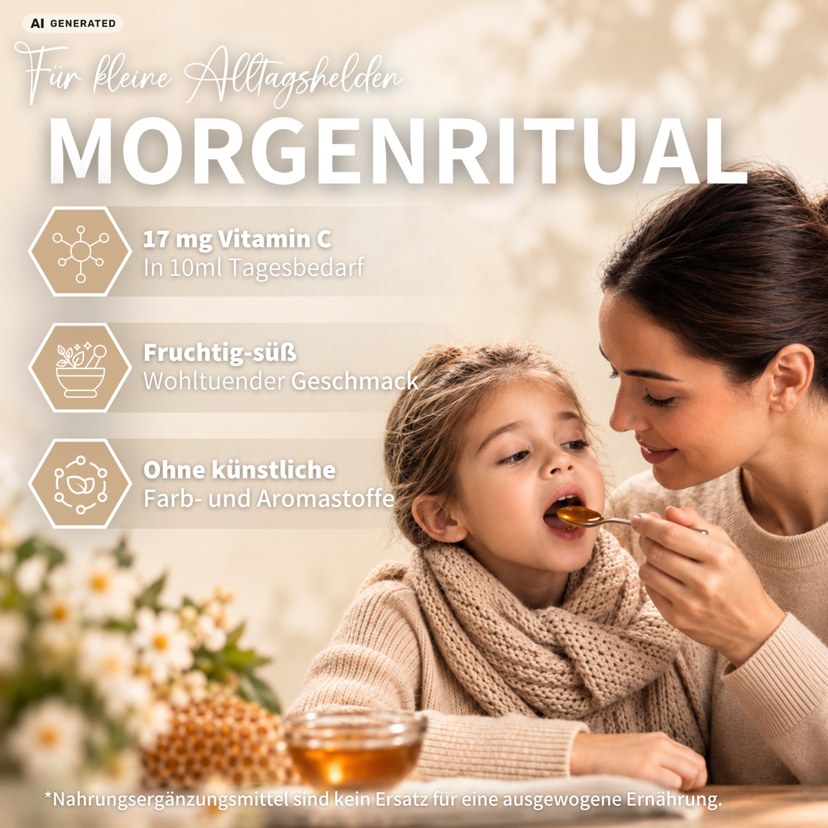 IMMUN*-BIENCHEN - Zumo afrutado y con notas herbáceas, con miel de manuka y vitamina C de acerola / 200 ml