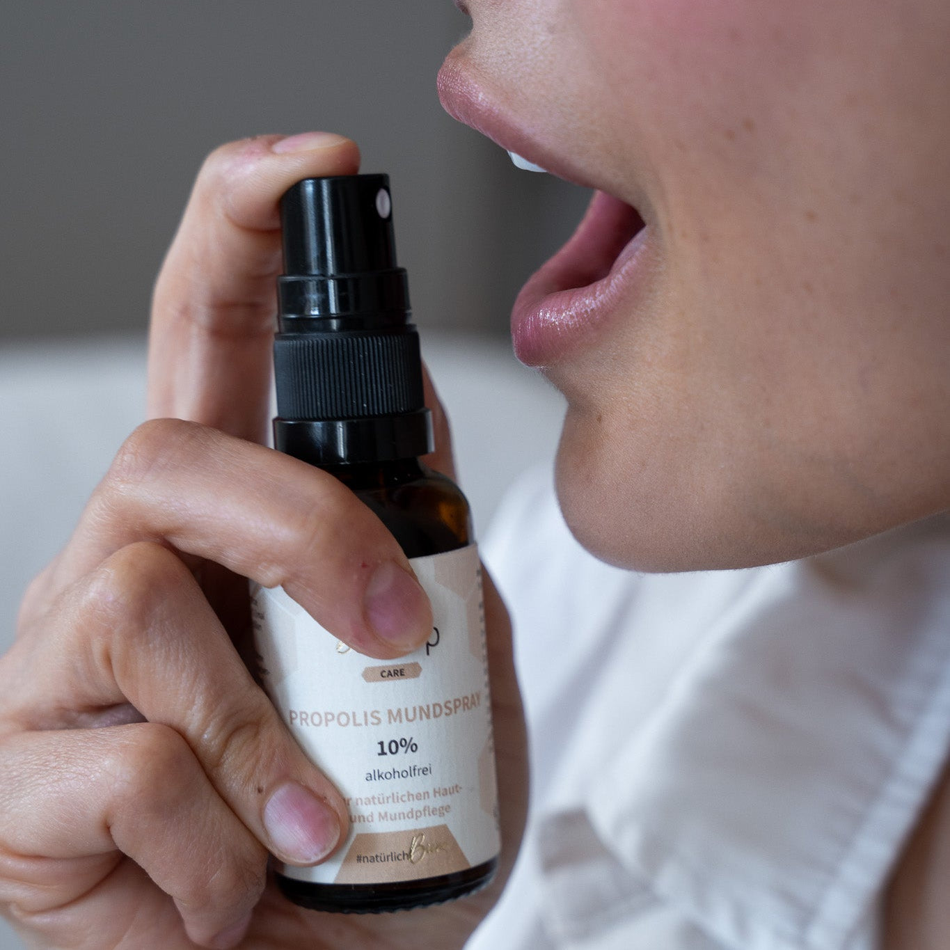 Spray bucal de tintura de propóleo (sin alcohol y soluble en agua) - 30 ml