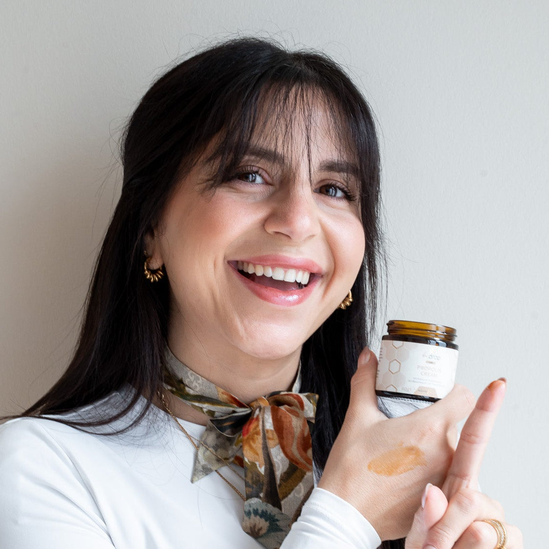 Crema de Própolis - crema de própolis de alta dosis con cera de abejas y aceite de semilla de uva - 60g