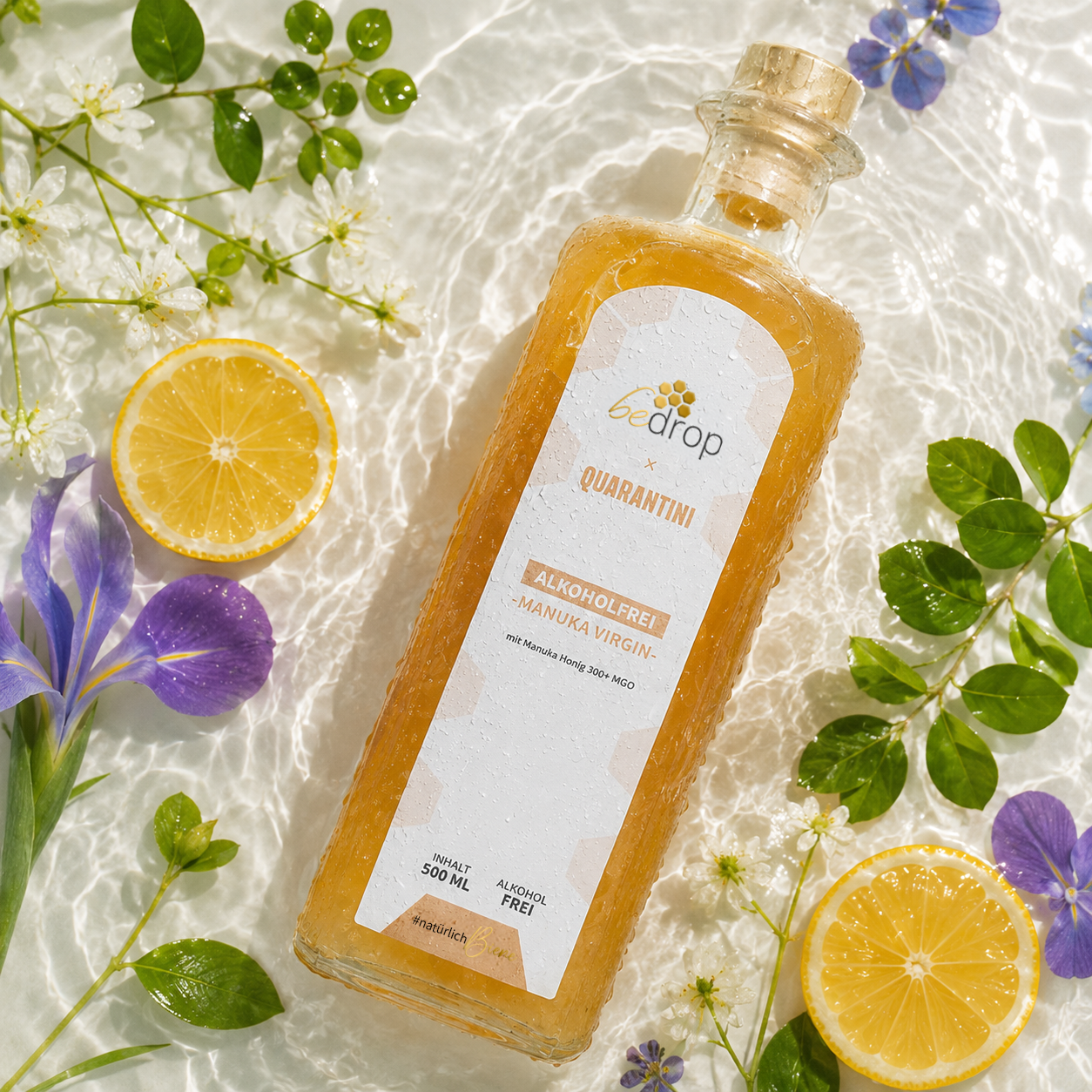 MANUKA VIRGIN - sin alcohol - bedrop x Quarantini / 500 ml