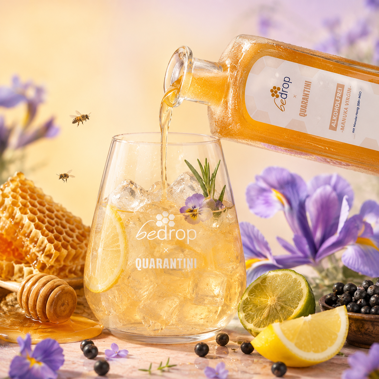 MANUKA VIRGIN - sin alcohol - bedrop x Quarantini / 500 ml