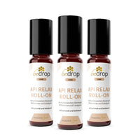 Lote: 3x Api Relax Roll-On con altas dosis de veneno de abeja, menta y eucalipto - 10ml