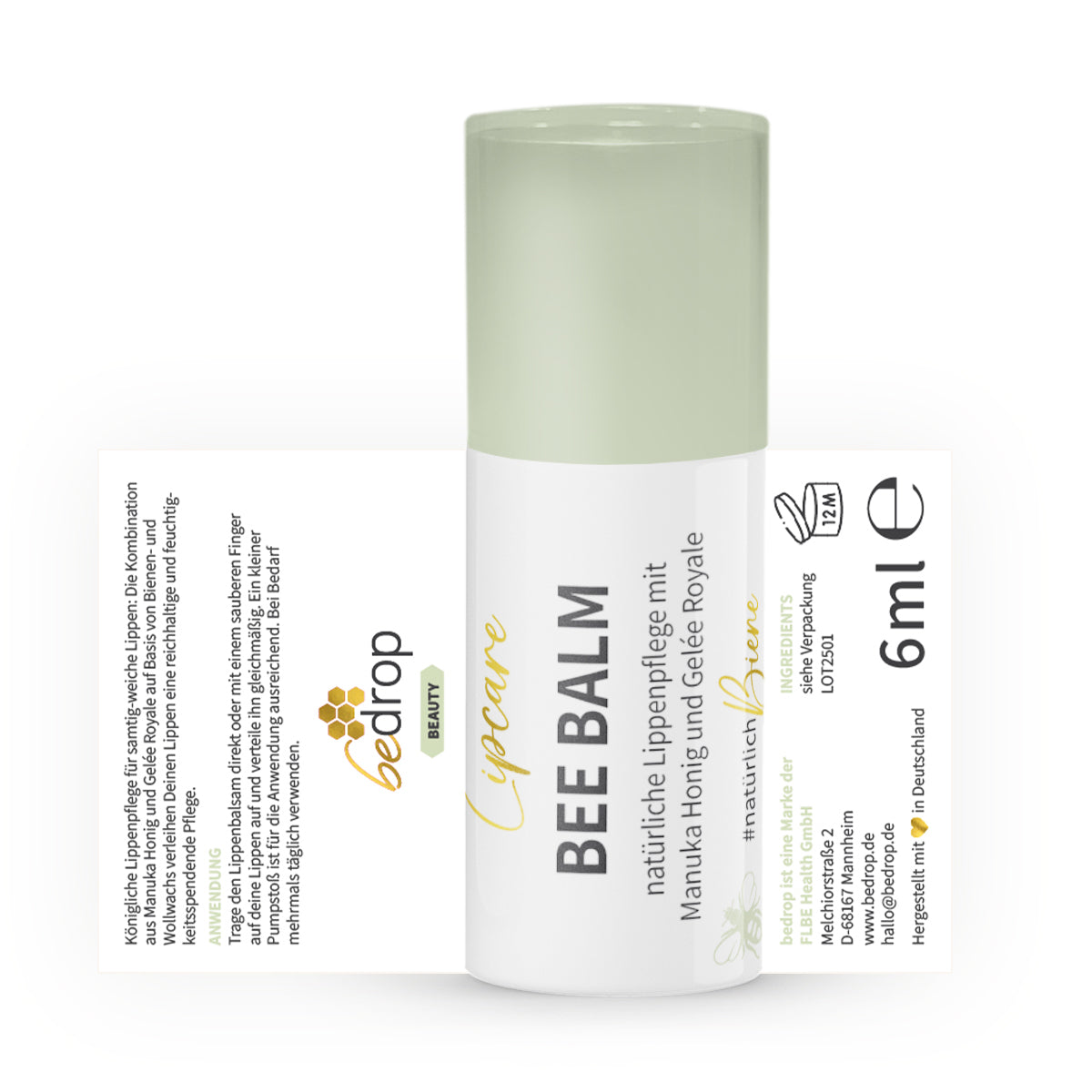 Set Bienestar (grande)| Crema de abeja (pomada de veneno de abeja) + cápsulas de jalea real + BeeBalm