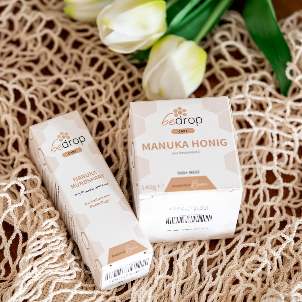Manuka Set | Miel de Manuka MGO 500 + Spray Garganta Manuka/Propolis/Anis